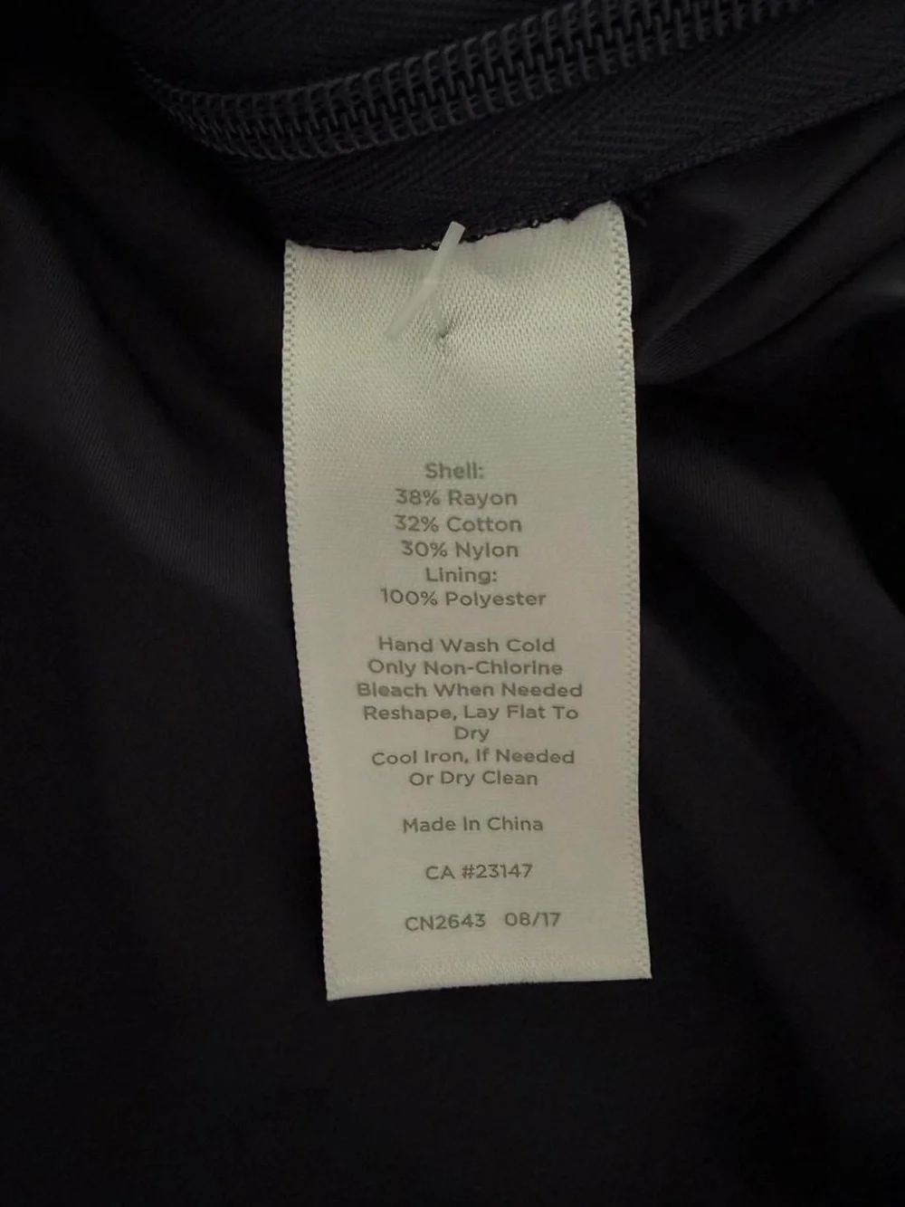 Talbots Black Lace Shell Top - Picture 4 of 4